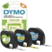 Gelamineerde Tape voor Labelmakers Dymo S0721800 Zwart