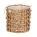 Conjunto de Cestos Bege Creme Fibra natural 45 x 45 x 45 cm (3 Unidades)