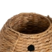Basket Dog Black Beige Natural Fibre 27 x 27 x 19 cm