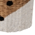 Košara Lisica Bijela Crna Bež Prirodno vlakno 30 x 11 x 33 cm