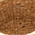 Basket Elephant Black Beige Natural Fibre 38 x 38 x 42 cm