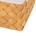 Набор корзин Натуральный Деревянный Ткань 39,5 x 30 x 24 cm (3 штук)