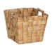 Set of Baskets Beige Natural Fibre 40 x 40 x 35 cm (3 Units)