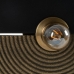 Wandleuchte Schwarz Gold Aluminium Eisen A 220-240 V 41 x 9 x 36 cm
