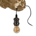 Настенный светильник Позолоченный Смола A 40 W Горилла 220-240 V 32 x 28 x 23,5 cm