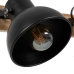 Falikaros lmpa Fekete Bézs szín Fa Vas A 220-240 V 36 x 21 x 17 cm