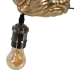 Wandlamp Gouden Hars A 40 W Hond 220-240 V 28 x 26,5 x 23 cm