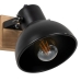 Настенный светильник Чёрный Бежевый Деревянный Железо 220-240 V 21 x 14 x 17 cm
