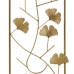 Set de 2 mese Negru Auriu* Fier 100 x 30 x 80 cm (2 Unități)