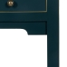 Console Azzurro Legno di abete Legno MDF 85 x 26 x 85 cm