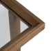 Console Natural Tempered Glass Fir wood 120 x 33 x 75 cm