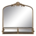 Specchio da parete Dorato Cristallo Ferro 54 x 16,5 x 51 cm