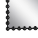Nástěnné zrcadlo Černý Železo 61 x 4,5 x 100 cm