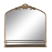 Oglindă de perete Auriu* Geam Fier 59 x 14,5 x 63 cm