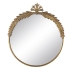 Stensko ogledalo Zlat Kristal Železo 63 x 3,5 x 70 cm