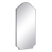Sieninis veidrodis Juoda Stiklas Geležis 57,5 x 2 x 118 cm