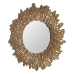 Wall mirror Golden Crystal Iron 75 x 5 x 75 cm
