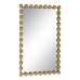 Oglindă de perete Auriu* Fier 60 x 4,5 x 90 cm