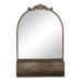 Nástěnné zrcadlo Zlatá Sklo Železo 47 x 17,5 x 53 cm