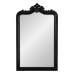 Specchio da parete Nero Cristallo Legno di pino 80 x 130 cm
