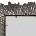 Настенное зеркало Позолоченный Стеклянный Железо 74 x 7,5 x 74 cm