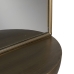 Nástěnné zrcadlo Zlatá Sklo Železo 40 x 20 x 37 cm