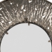 Sieninis veidrodis Auksinis Stiklas Geležis 76,5 x 7 x 76,5 cm