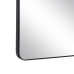 Zidno ogledalo Crna Kristal Željezo 59,5 x 2 x 103,5 cm