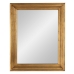 Oglindă de perete Auriu* Geam lemn de pin 78 x 98 cm