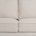 Sofa Sort Flødefarvet Nylon Polyester 175 x 86 x 81 cm