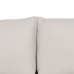 Sofa Beige Polyester Hør 210 x 93 x 95 cm