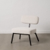 Chair White Black 58 x 59 x 71 cm