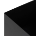 Kukkaruukkusetti Musta Metalli 26 x 26 x 70 cm (3 osaa)