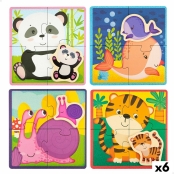 Colorbaby - Alfombra Puzzle Para Bebés Animales 4 Piezas (118x118 Cm),  Superficie De Juego De Goma Eva, +10 Meses con Ofertas en Carrefour