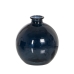 Vase Blue recycled glass 16 x 16 x 18 cm