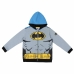 Uniseksinis džemperis su gobtuvu Batman Pilka