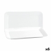 Półmisek Kuchenny Quid Basic Prostokątny Ceramika Biały (35,8 x 21 cm) (6 Sztuk)