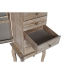 Suporte para Jóias Home ESPRIT Natural Espelho Madeira MDF 37 x 28 x 91,5 cm