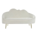 Sofa DKD Home Decor Weiß Metall Wolken Scandi 155 x 75 x 92 cm