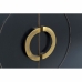 Příborník DKD Home Decor   Černý Zlatá Kov Topol 150 x 50 x 80 cm