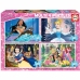 Set de 4 Puzzles Disney Princess Educa 17637 380 Peças