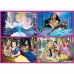 Set de 4 Puzzle-uri Disney Princess Educa 17637 380 Piese