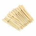 Bamboo toothpicks Wooow 40 Pieces 12 cm (36 Units)