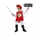 Costume for Children Th3 Party Red 5-6 Years (4 Pieces)