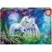 Puzzle Educa Unicorns In The Forest 500 Darabok 34 x 48 cm