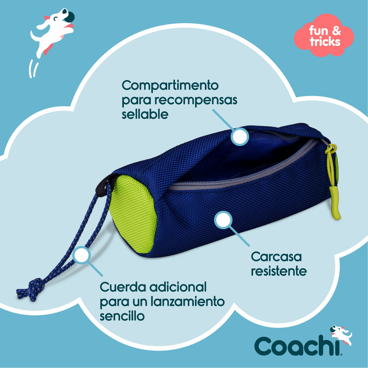 Training toy Coachi Modrý