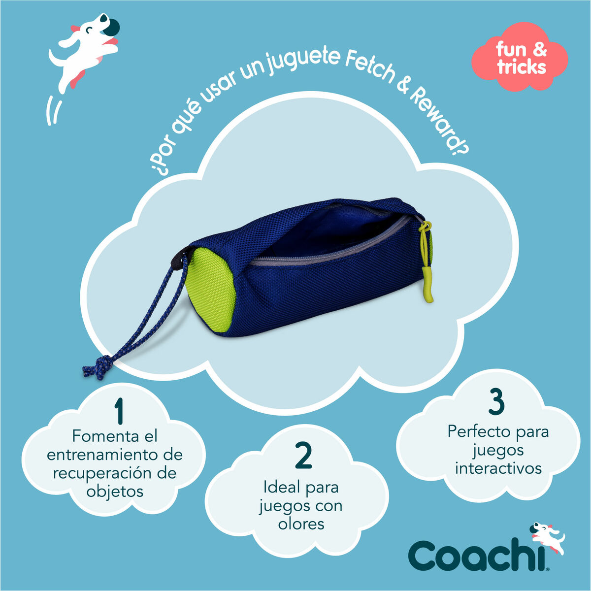 Training toy Coachi Modrý