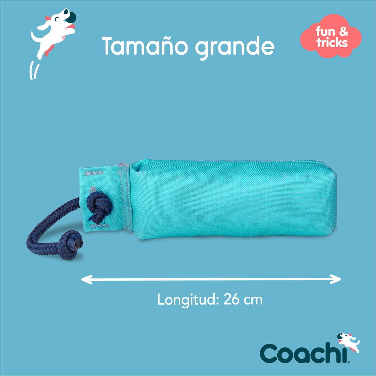 Training toy Coachi TRAINING DUMMY Modra