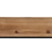 Regał Brązowy Czarny Drewno Żelazo 85 x 26 x 130 cm