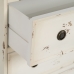 Cassettiera Bianco Legno di abete Legno MDF 105 x 50 x 87,5 cm